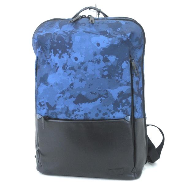 TUMI トゥミ カモフラージュ　迷彩　青　ブルー　リュック TUMI（カモフラージュ ・ バッグパック/リュック）のフリマ