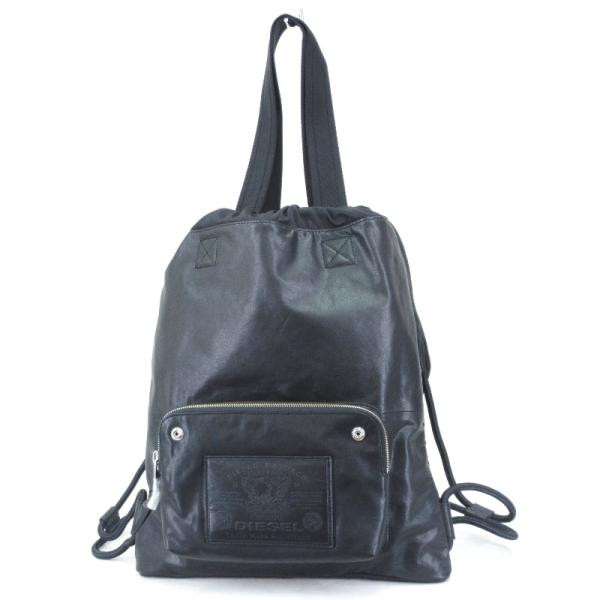 DIESEL 未使用 ディーゼル ナップサック X07853 TROPHY