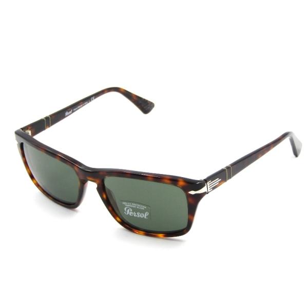 ま*ち様 persol ペルソール サングラス 3074-S Persol ペルソール サングラス 3074-S 24/31 スクエア Film Noir