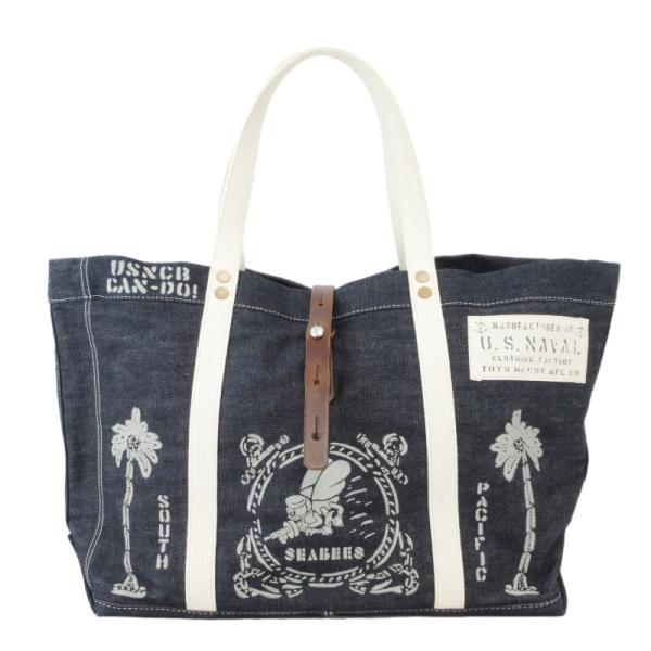 TOYS McCOY denim bag US NAVY トイズマッコイ トート TOYS McCOY トイズマッコイ トートバッグ デニム US NAVY