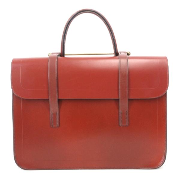 美品 Rutherfords ラザフォード ミュージックバッグ ブライドルレザー 