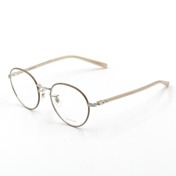 中古】美品 EYEVAN アイヴァン メガネフレーム E-0504 SG 度入り 日本  