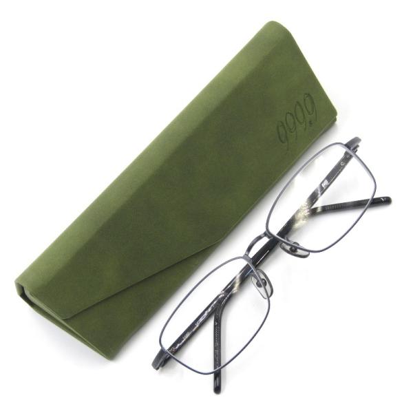 999.9…超美品！ブラック メタルフレーム メガネ(度あり)…ケースあり