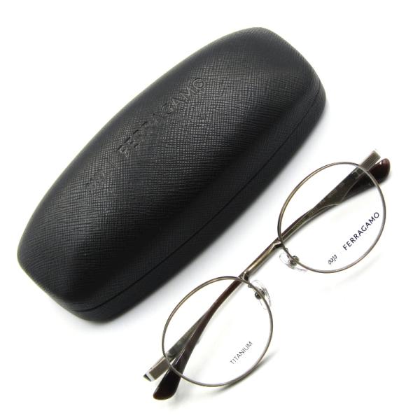 フェラガモ♡ブラウン・メガネ 鯖江製】FERRAGAMO(フェラガモ) SF 2981LB-209ダークブラウン