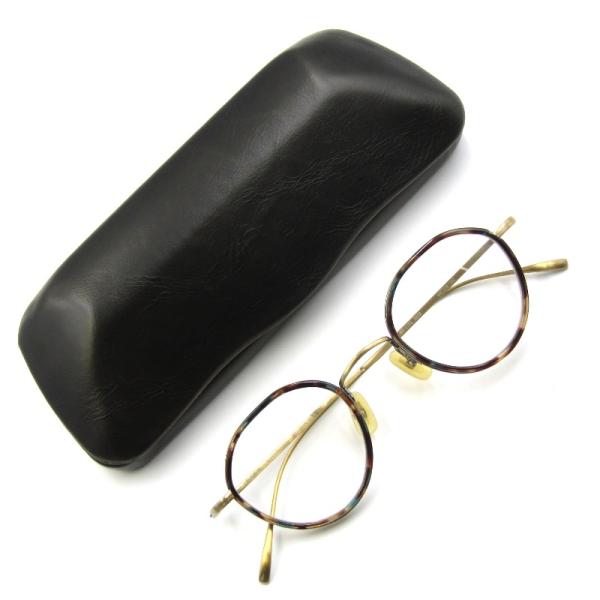 金子眼鏡 KV-115L BRGR 金子眼鏡店 美品 金子眼鏡 カネコガンキョウ メガネフレーム KV-115L