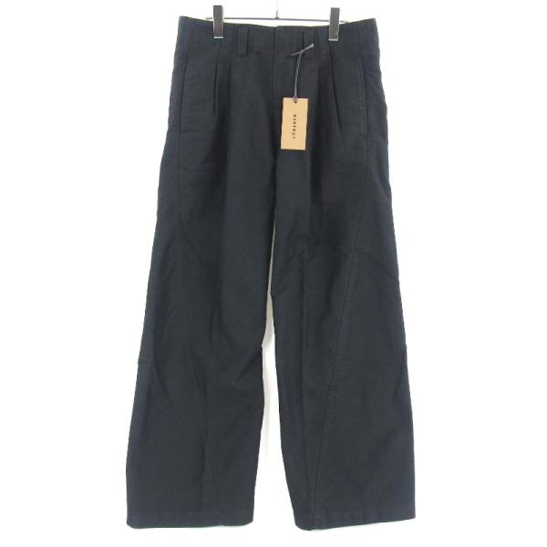 未使用 ANCELLM アンセルム スエードショーツ ANC-PT73 SUEDE TUCK  