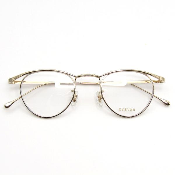未使用 EYEVAN アイヴァン メガネフレーム OFF-13R 日本製 ボストン