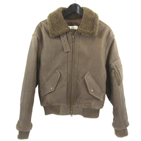 LMOOD ムード レザージャケット A2 Aviator cowhide mustang Jacket
