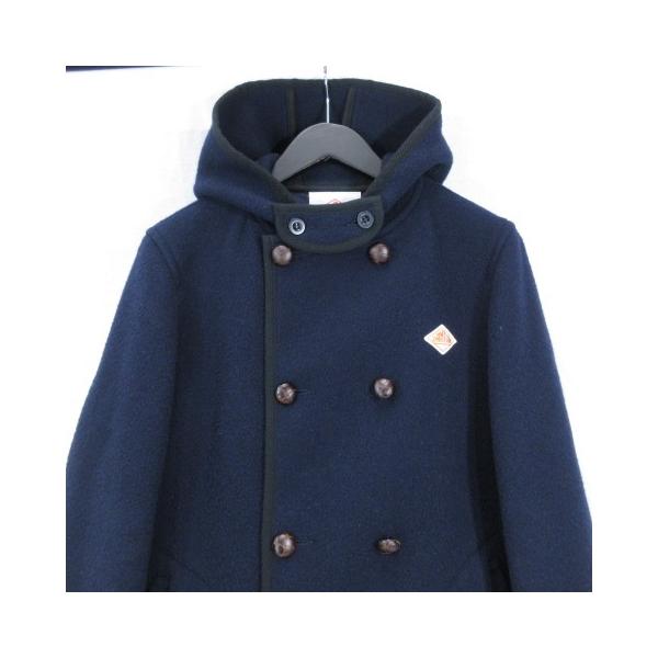 Danton ダントン フーデッドコート ウールモッサ ダブルボタン フード付き ジャケット ネイビー 紺 40 メンズ 中古 Buyee Buyee Jasa Perwakilan Pembelian Barang Online Di Jepang