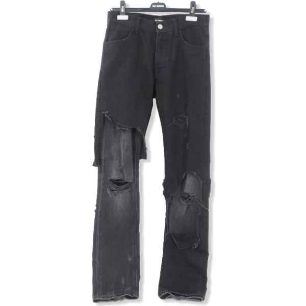 RAF SIMONS ラフシモンズ デニムパンツ 192-311-10134 DESTROYED RAF SIMONS ラフシモンズ デニムパンツ 192-311-10134 DESTROYED