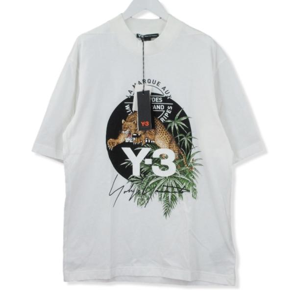 Y-3 ワイスリー 半袖Tシャツ CY6860-APP 18SS レオパード ビッグ