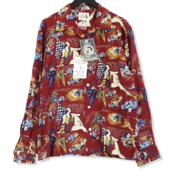 新品！未使用！OLD CROWオールドクロー L/S Shirts OLD CROW(GLAD HAND) CROW オールドクロウ ジャケット 長袖