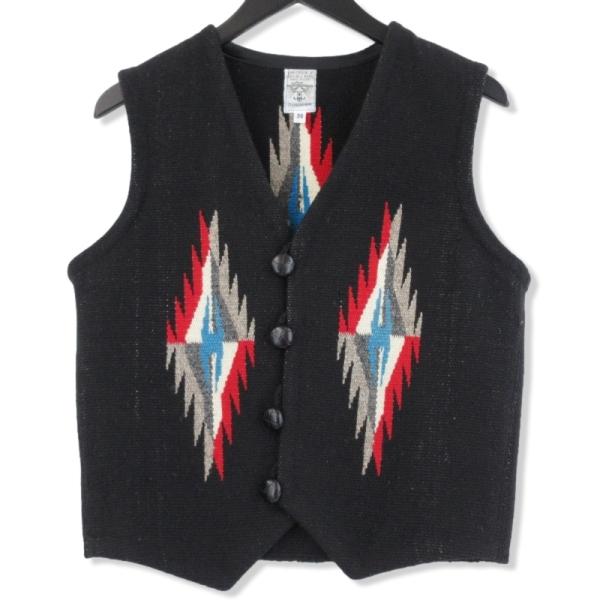 希少 ORTEGA'S オルテガ ネイティブ柄 ウール コート classic_70014101