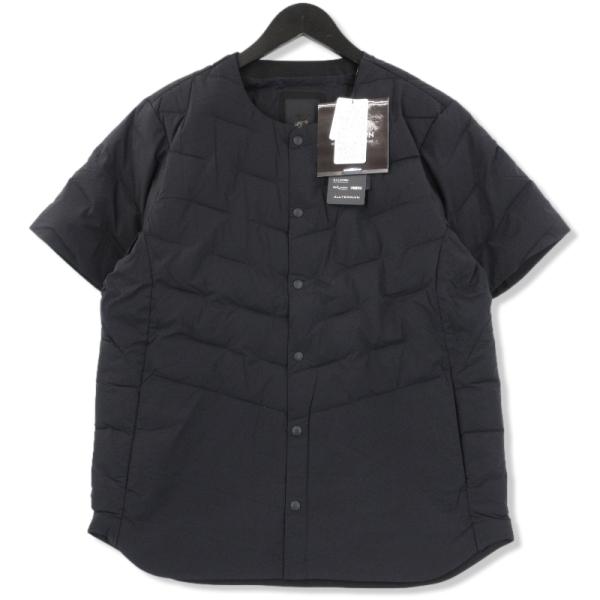 デサントオルテライン DOWN H/S SHIRT 半袖インナーダウン ネイビー 未使用 DESCENTE ALLTERRAIN デサントオルテライン D.I.S.ダウン