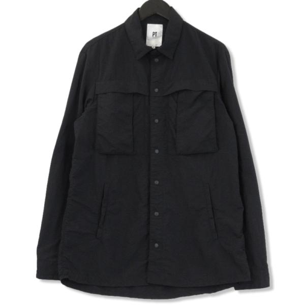 【美品】pt torino ナイロンシャツジャケットSIZE48（M〜L） classic_70014789
