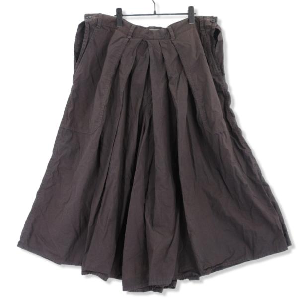 メンズ　YOHJI YAMAMOTO 袴パンツ(HK-P06-002) WIDE TWILL STANDAED BALLON PANTS(S Black): Vintage 1.1｜THE