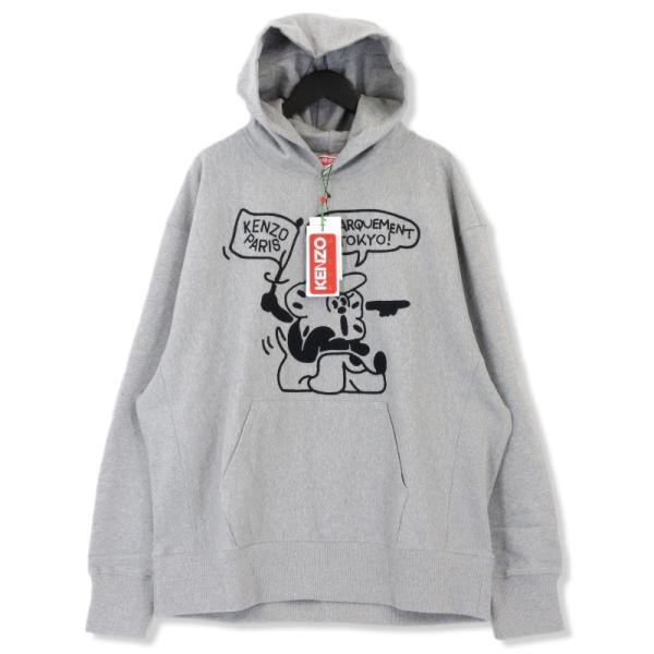 未使用 KENZO ケンゾー オーバーサイズ フーディー FD55SW4984MF