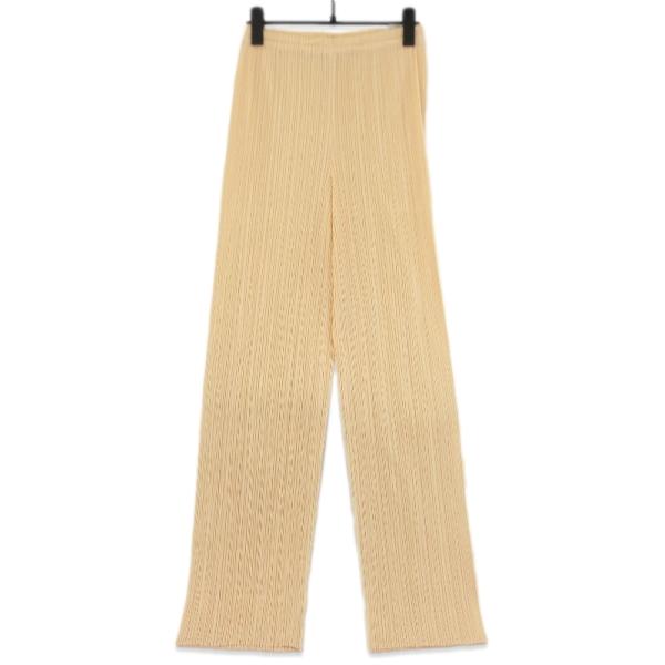 19ss pleats please issey miyake パンツ ベージュ
