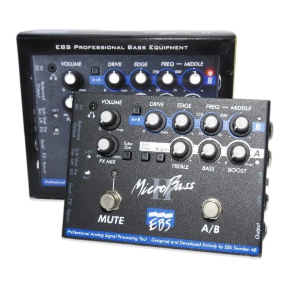 EBS イービーエス Micro Bass II ベース用 プリアンプ 70016763