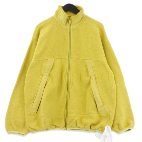 INNAT / FLEECE TRACK JACKET/フリースジャケット/3/コットン/WHT/無地/innat02-c04 未使用 INNAT インアット FLEECE TRACK JAKET INNAT02-C04 フリース