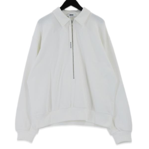 未使用 REVERBERATE リバーバレイト HALF ZIPP PIQUE REV-25SS-RB28