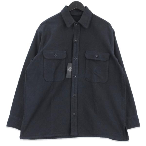 Porter Classic / シャツ/2/コットン/BLK PORTER CLASSIC（ポータークラシック） 未使用 MOLESKIN SHIRT PC-019