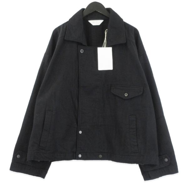 ジャケット・アウター ANCELLM PILLING WOOL DOUBLE BLOUSON PILLING WOOL DOUBLE BLOUSON(BROWN) – ANCELLM