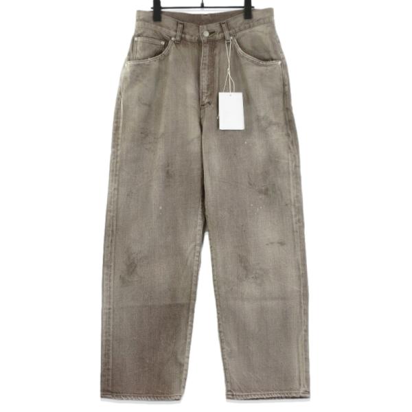 未使用 ANCELLM アンセルム #02 AGING01 ANC-PT97 エイジングデニム