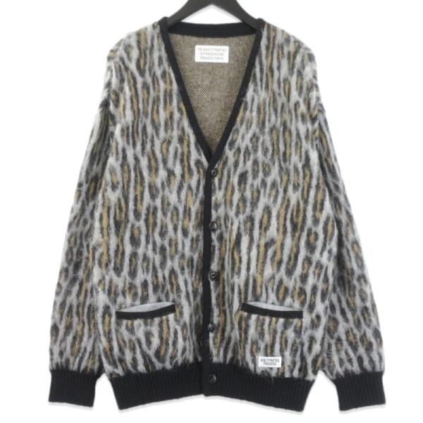 WACKO MARIA（ワコマリア） モヘアカーディガン レオパード ニット