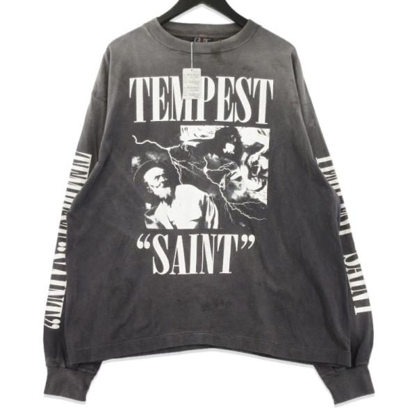 美品 SAINT Mxxxxxx セントマイケル LS TEE/TEMPEST SM-YS1-0000-011