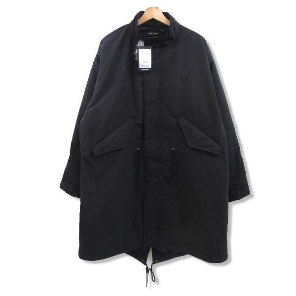 【未使用】フレッドペリー　モッズコート　メンズ　ブラック 楽天市場】フレッドペリー モッズコート FRED PERRY M-51 ジップ