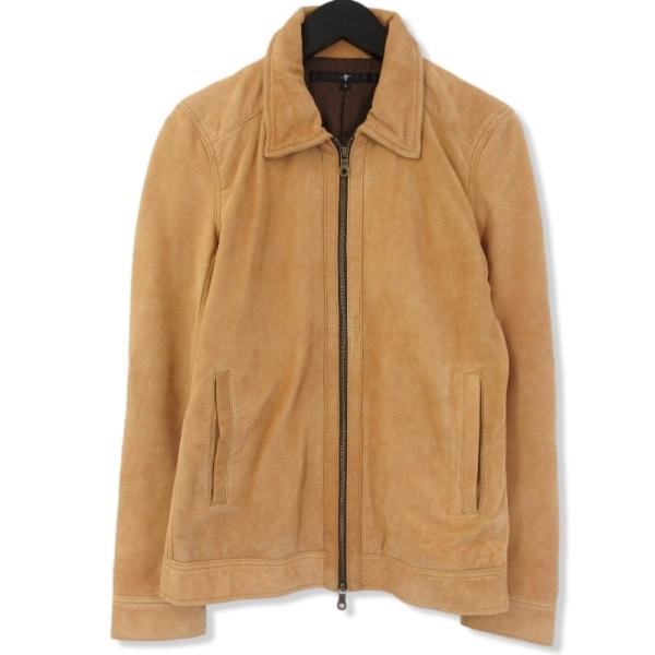 【美品✨】NO ID. ノーアイディーラムレザーフードジャケット 羊革 即完売◎ NO ID.（レザージャケット）のフリマアイテム一覧