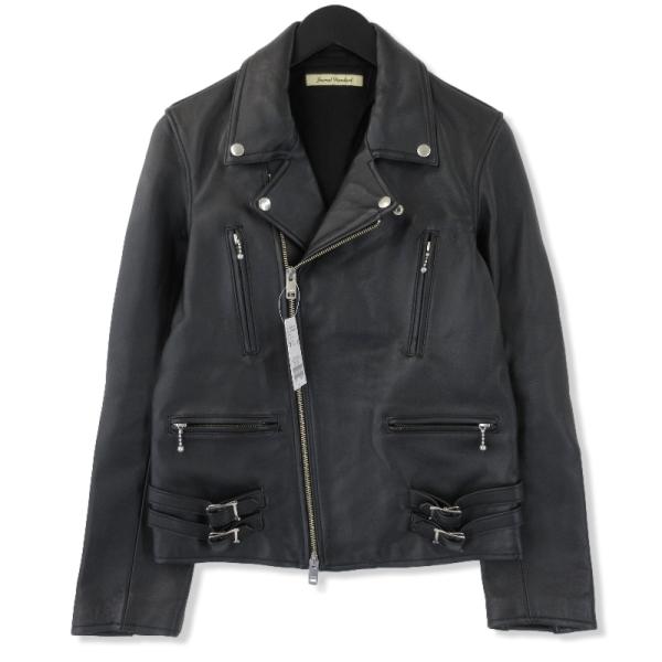 ジャーナルスタンダード　羊革　レザージャケット　ライダース　レディース　M JOURNAL STANDARD - ジャーナルスタンダード 羊革 シングル