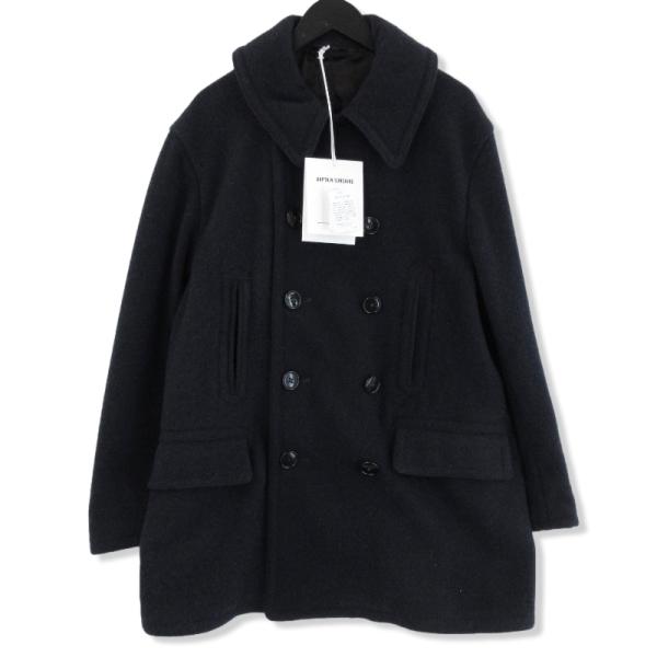 KAPTAIN SUNSHINE Pコート カシミヤウールクロス 38 ネイビー KAPTAIN SUNSHINE Pコート カシミヤウールクロス 38 ネイビー