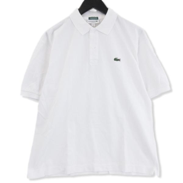 【美品】beams別注 ラコステ　半袖　ポロシャツ　白　US XS LACOSTE for BEAMS ラコステ 半袖ポロシャツ PH102MJ 23SS