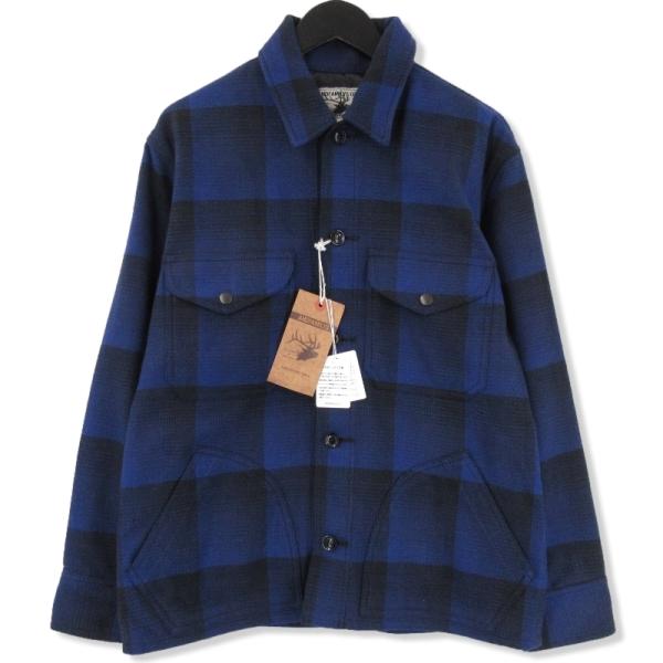値下げ！TL MELTON CPO JKT M BLUE タグ付き未使用 TL MELTON CPO JKT M BLUE タグ付き未使用