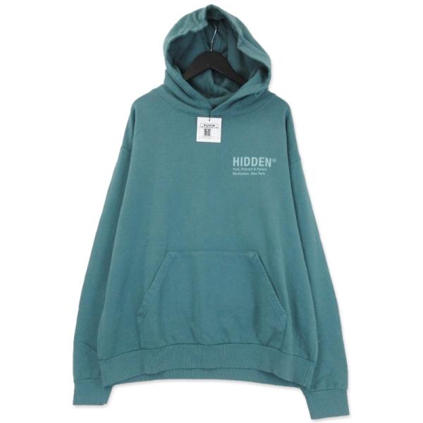 美品 Hidden NY ヒドゥンニューヨーク プルオーバーパーカー パッチ 