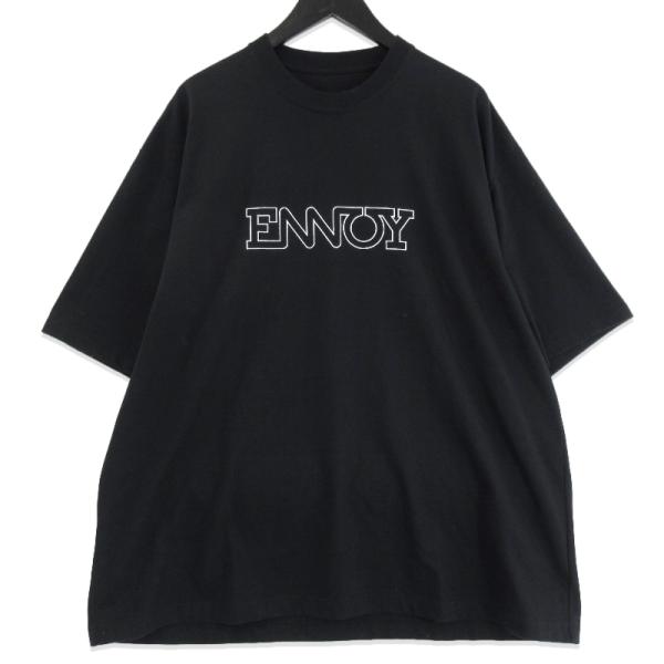 ENNOY エンノイ 半袖エレクトリックロゴTシャツ SS24BRENCT01NTL ENNOY エンノイ 半袖エレクトリックロゴTシャツ SS24BRENCT01NTL