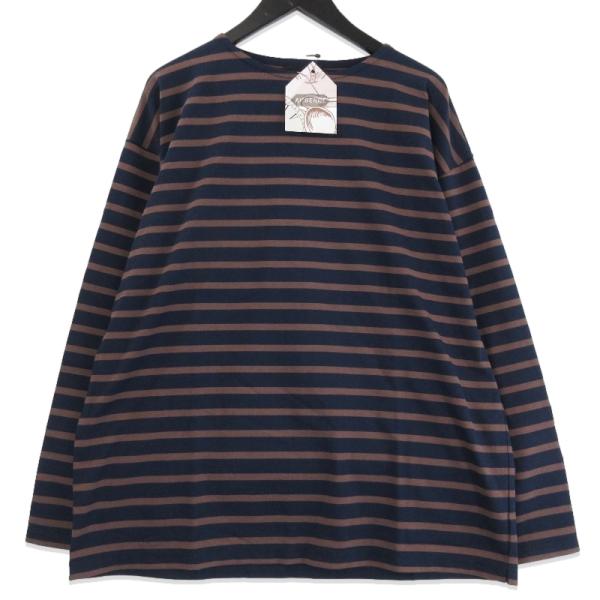 新品❗️定価26,400円 【AUBERGE/オーベルジュ】バスクシャツ coco 美品 AUBERGE オーベルジュ 長袖ボーダーTシャツ COCO ココ バスク