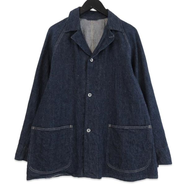 COMOLI デニムカバーオール ジャケット インディゴ　22AW COMOLI デニムカバーオール ジャケット インディゴ 22AW - メルカリ
