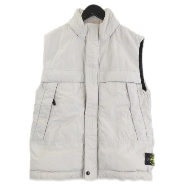 stone  ダウンベスト STONE ISLAND(ストーンアイランド)】GARMENT DYED MICRO YARN