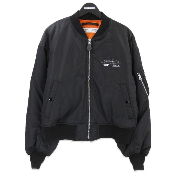 新品未使用タグ付き ネイバーフッド × ショット MA-1 フライトジャケット NEIGHBORHOOD 未使用 ネイバーフッド BF . MA-1 FLIGHT JACKET