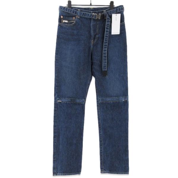 sacai 美品 サカイ デニムパンツ 24-03354M 24SS コットン 日本製