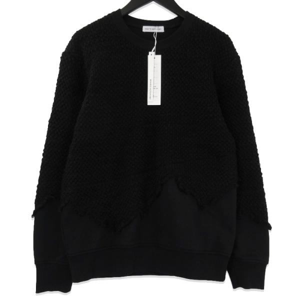 未使用 MAHITO MOTOYOSHI マヒトモトヨシ LOW GAUGE KNIT SWITCHING  