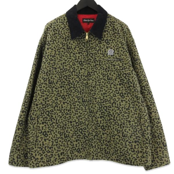 ジャケット・アウター OG LABEL LEOPARD WORK JACKET OG LABEL LEOPARD WORK JACKET – BlackEyePatch