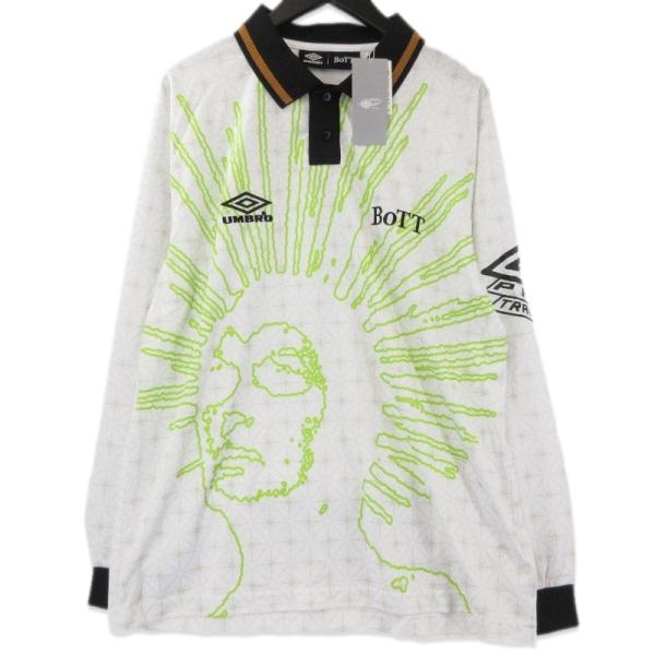 未使用 BoTT × UMBRO ボット アンブロ 長袖ゲームシャツ 75-10