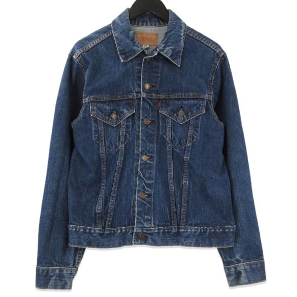 Levis リーバイス　デニム　ジャケット　70505 Levis リーバイス デニムジャケット 70505 60〜70s ケアタグ 裏