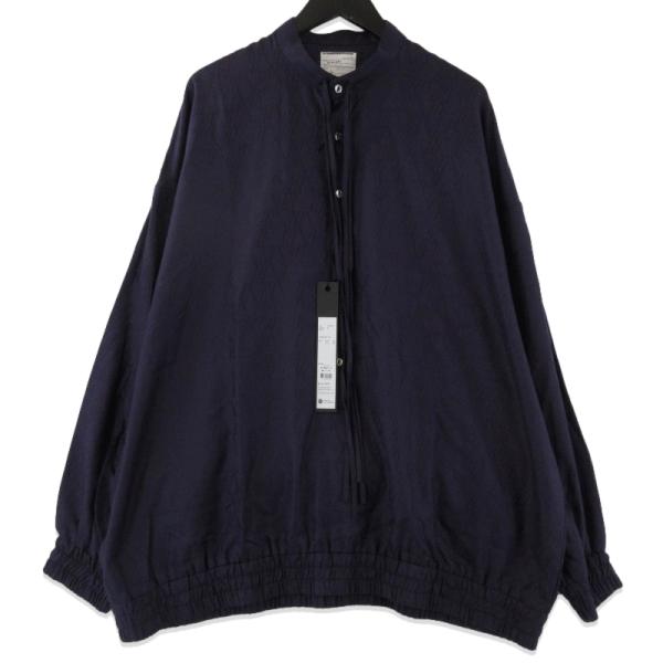 新品タグ付　SHAREEF シャリーフ　長袖シャツ　シャドーストライプ 中古・古着通販】SHAREEF (シャリーフ) 長袖シャツ ブラック