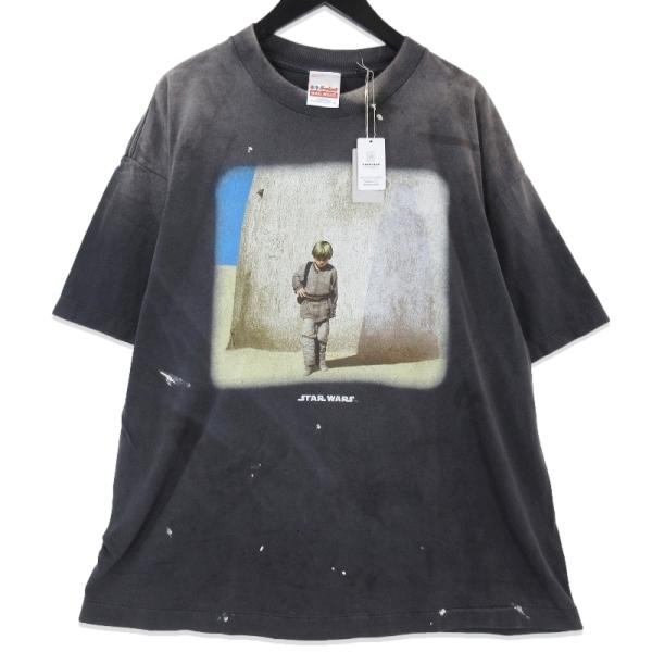 saint mxxxxxxSTAR WARS Tシャツ ブラック新品未使用❗️ SAINT Mxxxxxx x STAR WARS SW_LS TEE DARSVADER Black