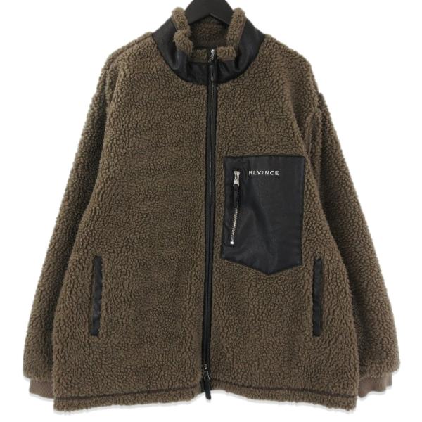 MLVINCE メルヴィンス フリースジャケット boa zip jacket ボア
